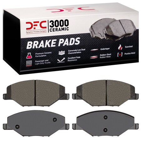 Dfc 3000 Ceramic, Disc Brake Pad Set, 1310-1776-00