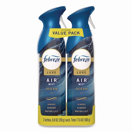 Febreze AIR, Ocean, 8.8 oz Aerosol Spray, 6PK 80816821