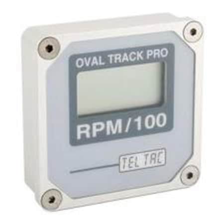 Tel-Tac Oval Track Pro Multi-Recal Digital Reading Tachometer TELOTP