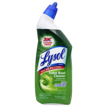Lysol 1224 oz Toilet Bowl Cleaner with Bleach, 9PK 1568932
