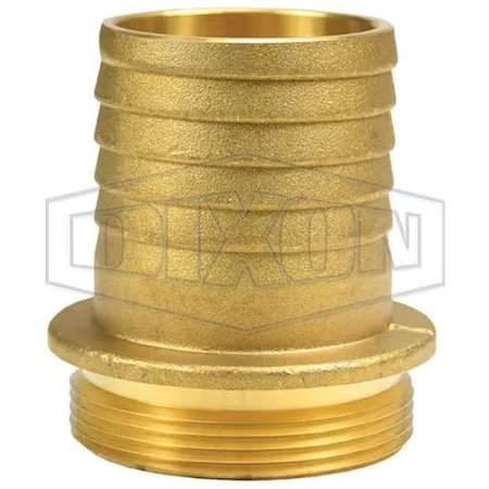Dixon King Short Shank Suction Coupling, 2-1/2 in Nominal, NPSM End Style, 2-1/2 in L, Domestic MB250