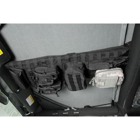 Smittybilt 9706 WRANGLER TJ/LJ GEAR OVERHEAD CONSOLE  BLACK 5665001