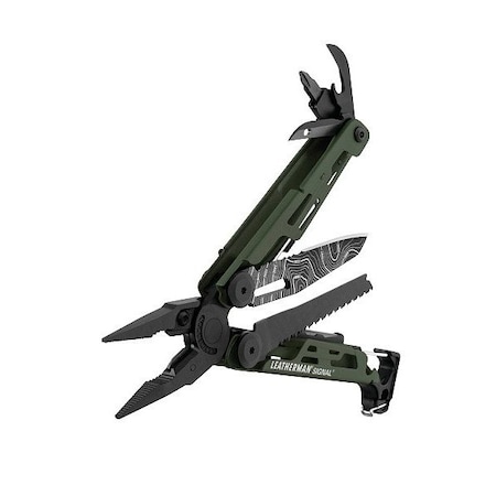 Leatherman Multi Tool Plier, 4 1/2 in L, SS 833016