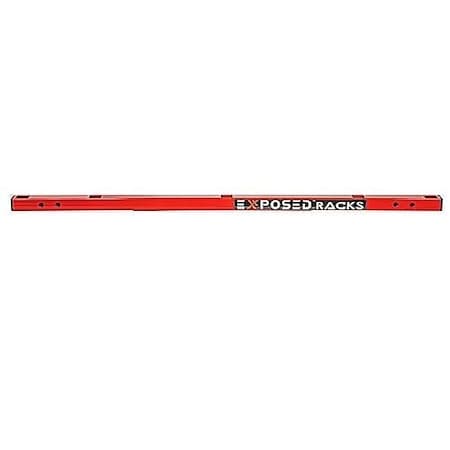 Exposed Rack 40 Length With Offset Holes Red Single 8-00-9753-RD