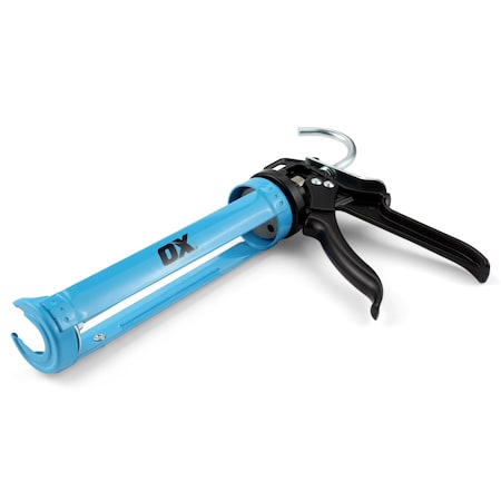 Ox Tools 10-Ounce Heavy Duty Caulk Gun, 24:1 Thrust Ratio OX-T046201