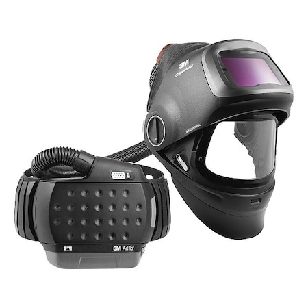 3M Welding Helmet, Black, Magenta Lens 46-1101-30VC