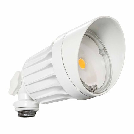 Westgate WEATHERPROOF LED ROUND FLOOD HEADS, 120V, 10W, 5000K, White FLS-10W-50K-WH