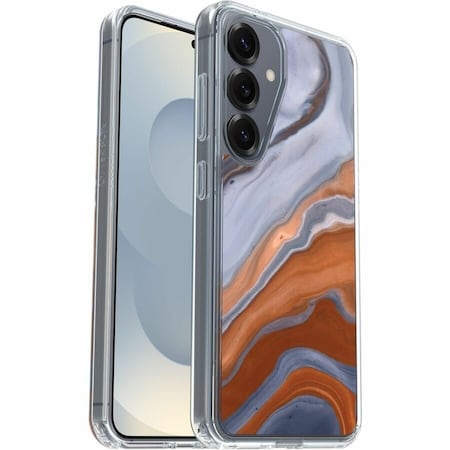 Otterbox Symmetry Clear Magnetic Case For Samsung Galaxy S25, High Desert Marble 77-97697