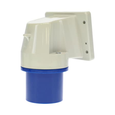 Walther-Werke Pin and Sleeve Inlet, 30A, 3Ã¸ 250 or 230, 3 Phase, 3 Pole, NEMA Not Rated 631409