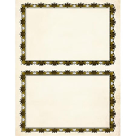 Toyopia Heavyweight Certificate Kit, Gold, 12PK TO3186655