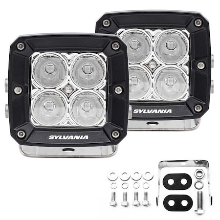 Sylvania Bulbs, Square, 2360-Raw/ 1280 Effective Lumens, 2-3/4 in ULCUBE3INSP2.BX2