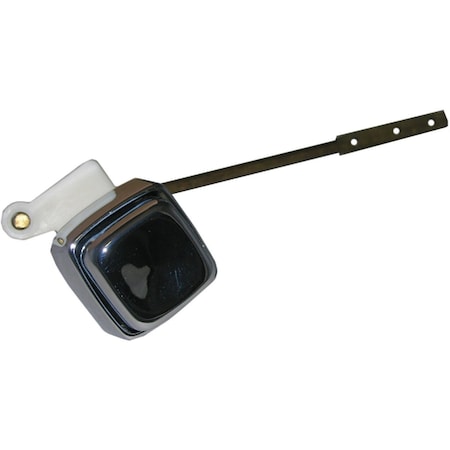 Westlake Pipe & Fittings Chrome Plated Push Button Front Tank Lever with Metal Arm 04-1759