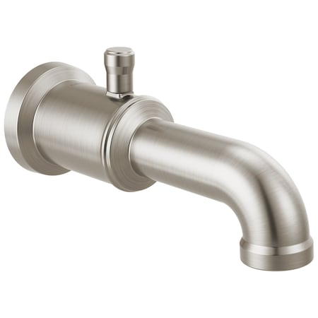 Delta Broderick Diverter Tub Spout In Lumicoat Stainless RP103401SSPR