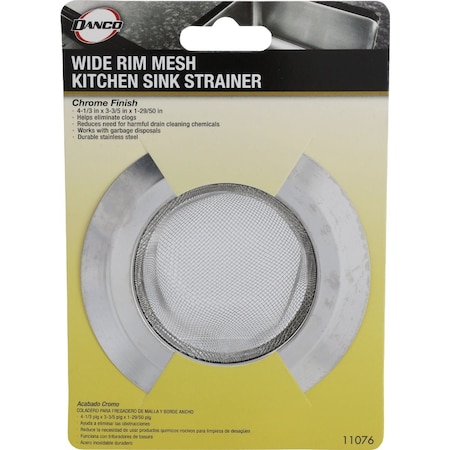 Danco Wide Rim Basket Kitchen Sink Strainer 9D00011076