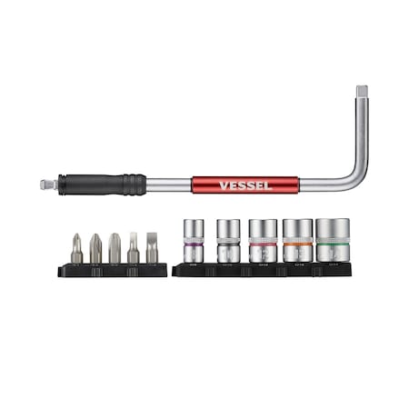 Vessel L-Handle, 2 Way-Speed, 11pc Set SLH21U