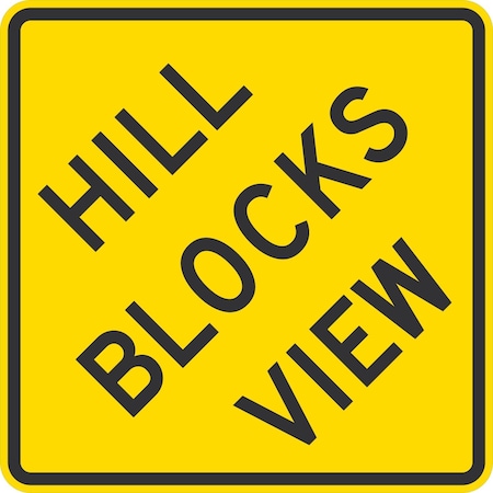 Lyle W7-6, Hill Blocks View, 24x24, Diamond Grade, Yellow G-12394-DG_24x24