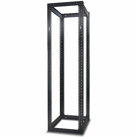 Apc NetShelter Open Frame Rack, 4 Post, 44U, Square Holes AR203A