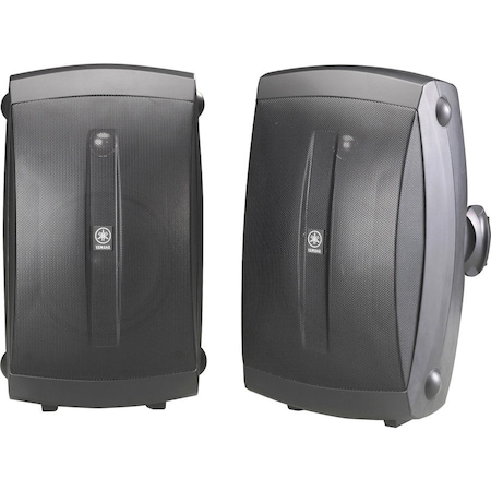 Yamaha NS-AW350 2-way Wall Mountable, Bookshelf Speaker - 40 W RMS - Black NS-AW350