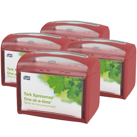 Tork Napkin Dispenser, Plastic, Tabletop, 250 6236100