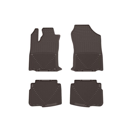 Weathertech Cocoa, Front and Rear All Weather Floor Mats W667CO-W668CO