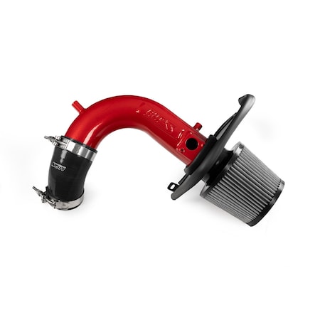 Hps Performance Air Intake Kit with Heat Shield, Red,  827-738R