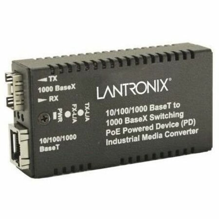 Transition Networks 10/100/1000BASETX TO 1000BASE SFP IND PD MINI MC M/GE-ISW-SFP-01-PD