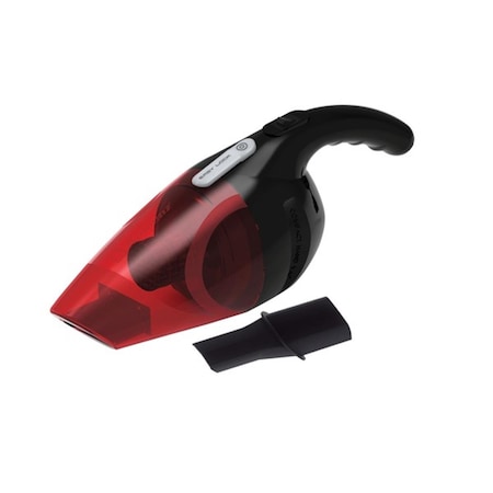 Eat-In 12-Volt Hand Vacuum, Black & Red EA1893076