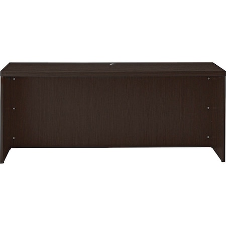 Mayline 72 in W Credenza, Mocha ACD7224LDC