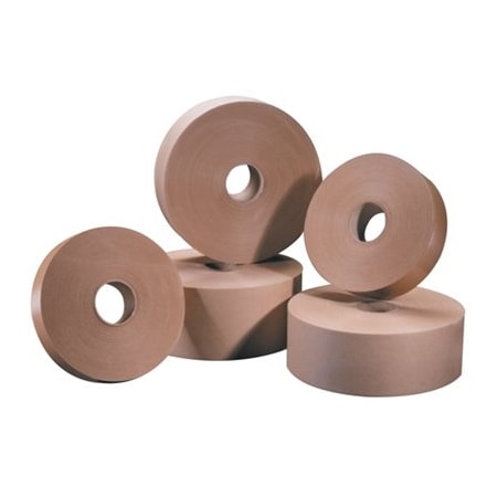 Bubblefast 2'' x 600' Kraft Tape Logic Grade 6000 Non Reinforced Water Activated Tape, 15PK BFT26000