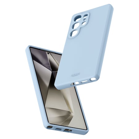 Avana Velvet Magsafe Case For Samsung Galaxy S25 Ultra, Sky SGZU-AVSIK-BYBU