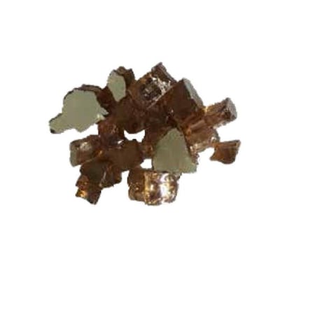 Dagan 0.5 in. Reflective Fire Glass, Copper RG-COPPER