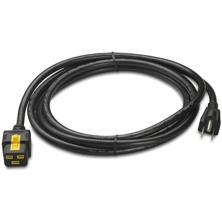 Apc Power Cord, 5-15P, IEC C19, 10 ft., Blk, 15A AP8750