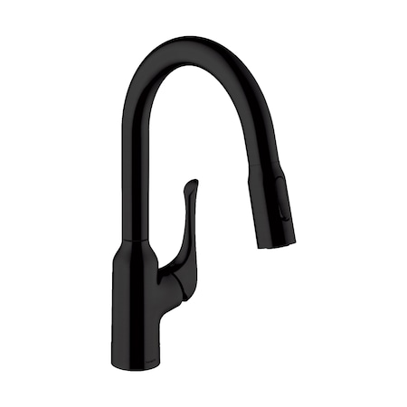 Hansgrohe Allegro N Prep Kitchen Faucet, 2-Spray Pull-Down, 1.75 GPM in Matte Black 71844671