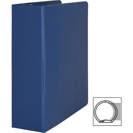 Business Source Basic Round Ring Binders, Dark Blue BSN28661