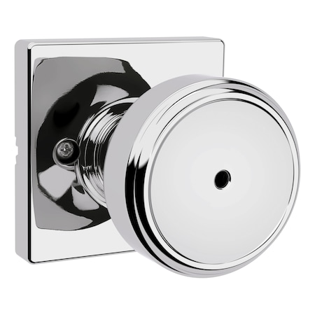 Kwikset Residential Door Knobs Privacy Reversible Bright Chrome 300MNKSQT-26