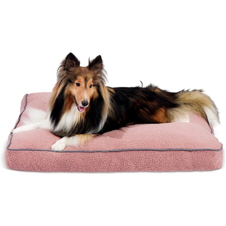 Simple Deluxe FluffyDream Dog Mat, Dog Bed for Big Dog, Super Soft Pet Bed Mat, Suitable for Dogs Up to 65lbs, 36 PTDBEDMATTEDY3627BLS
