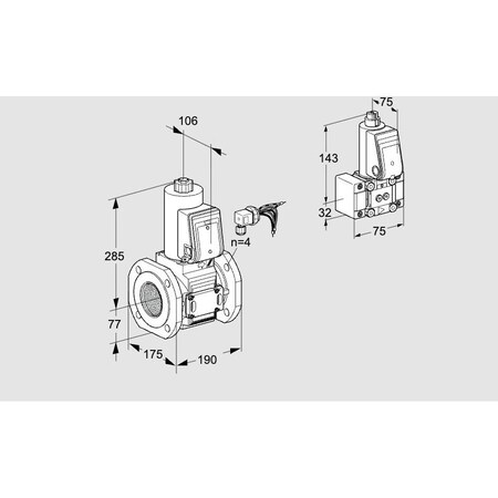 Honeywell Kromschroder VAS665F05NWE/B-/PP KS88204986