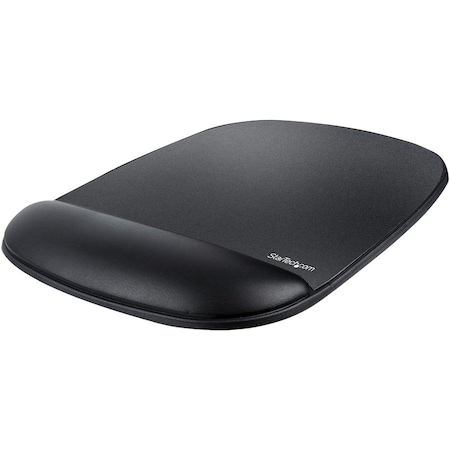 Startech.Com Mouse Pad with Hand rest, 6.7x7.1x0.8in 17x18x2cm, Ergonomic Mouse Pad with Wrist Support, B-ERGO-MOUSE-PAD