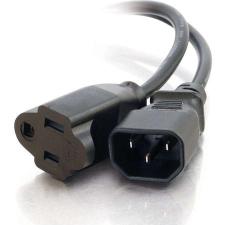 C2G 1FT MONITOR POWER ADPTR CORD TAA 3147