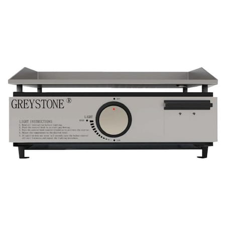 Way Interglobal 17 in. 2022 Greystone Griddle with Stainless Steel Cooking Plate WAYBC1715A