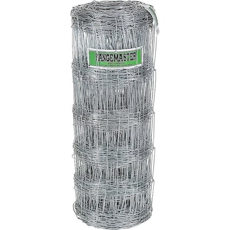 Rangemaster Field Fence, 330 ft L, 39 in H, 12 ga Gauge, Steel, Galvanized 6655