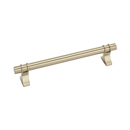 Amerock Davenport 6-5/16 in 160 mm Center-to-Center Golden Champagne Cabinet Pull BP36607BBZ