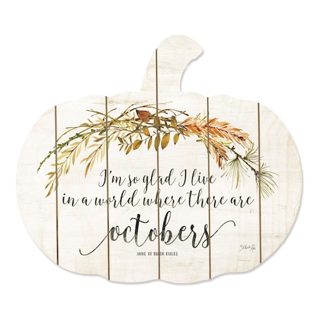 Homeroots Im So Glad Unframed Print Wall Art 416077