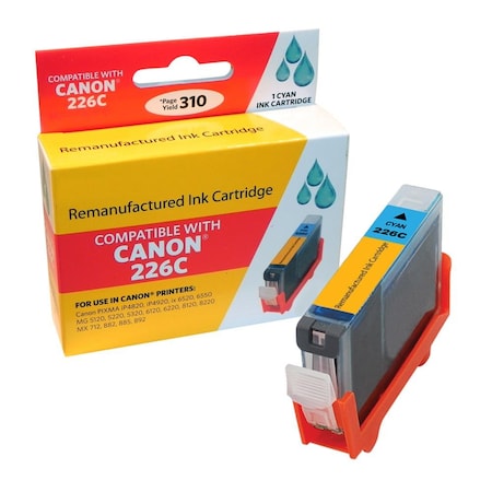 Ereplacements Kodak-Cyan-226C-Canon CLI-226C-KD