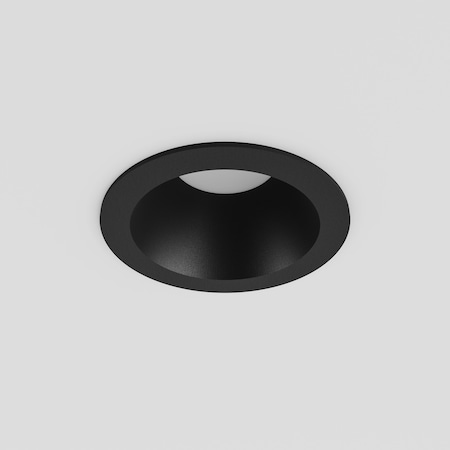 Vidalite Inspira 2in Black Round Integrated LED Canless Recessed Lighting Kit, Selectable 5CCT, 9W, 700LM CE1009393