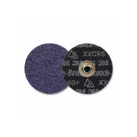 Scotch-Brite Precision Surface Conditioning Disc, Heavy Duty, 5 in dia, TN Quick Change, X-Extra Coarse, 60, 50PK 405-068060-67158