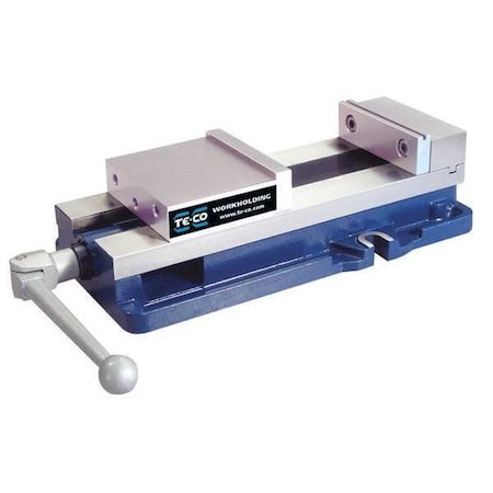 Te-Co Machine Vise, Fixed Based, 4 in Jaw W PWS-4600