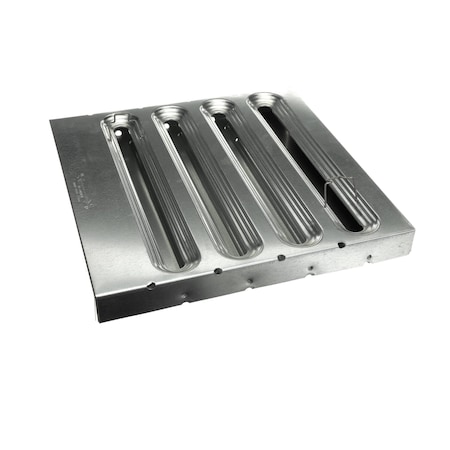 Kason Baffle Filter, 16in x 16in, Galvanized 67003001616