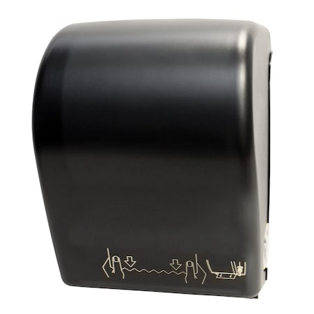 Hapco Elmar Mechanical Auto-Cut Hrt Dispenser, Black Translucent TD020102
