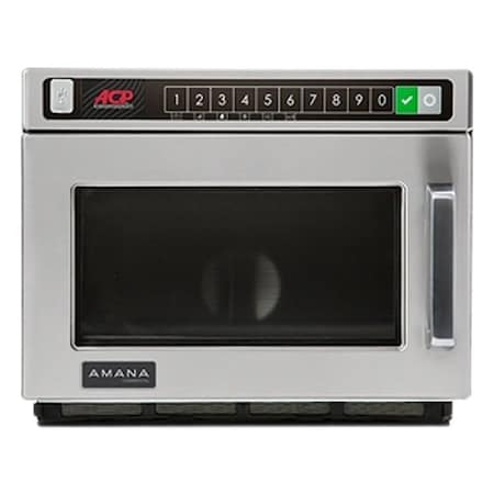 Amana MicrowaveOven, Silver, 0.6cuft, 16-1/2inW HDC12A2